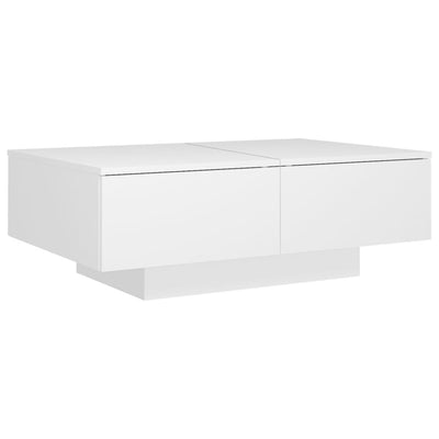 Coffee Table White 90x60x31 cm Engineered Wood Payday Deals