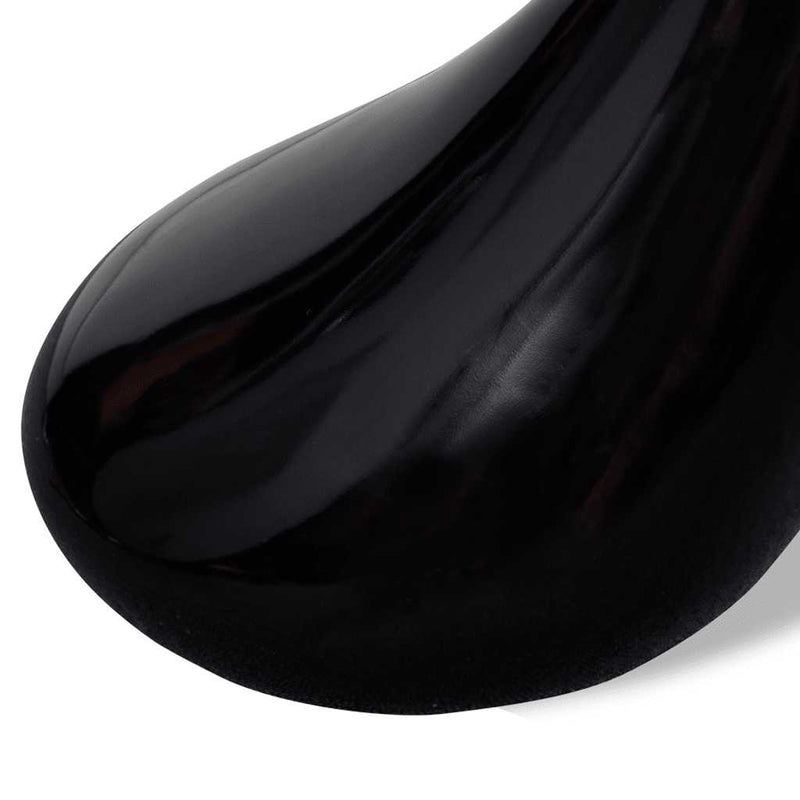 Coffee Table with Round Glass Top High Gloss Black Payday Deals