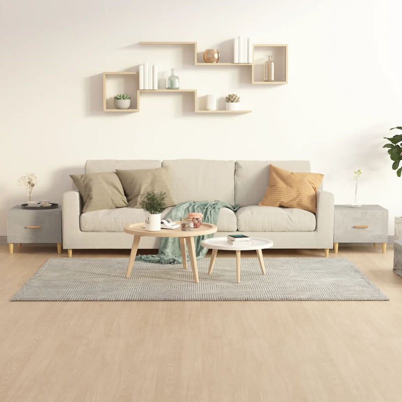 Coffee Tables 2 pcs Concrete Grey 50x50x40 cm Engineered Wood Payday Deals