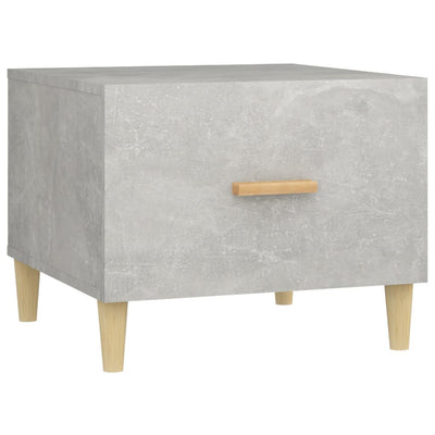 Coffee Tables 2 pcs Concrete Grey 50x50x40 cm Engineered Wood Payday Deals