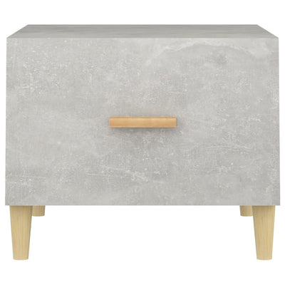 Coffee Tables 2 pcs Concrete Grey 50x50x40 cm Engineered Wood Payday Deals
