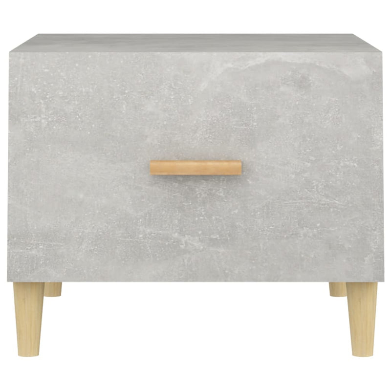 Coffee Tables 2 pcs Concrete Grey 50x50x40 cm Engineered Wood Payday Deals