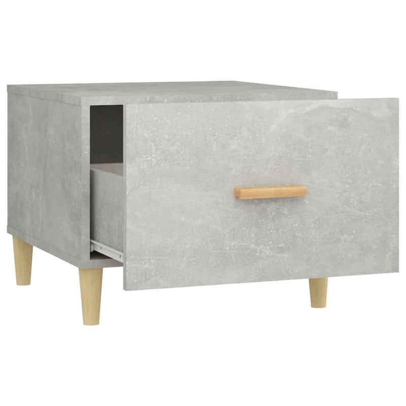 Coffee Tables 2 pcs Concrete Grey 50x50x40 cm Engineered Wood Payday Deals