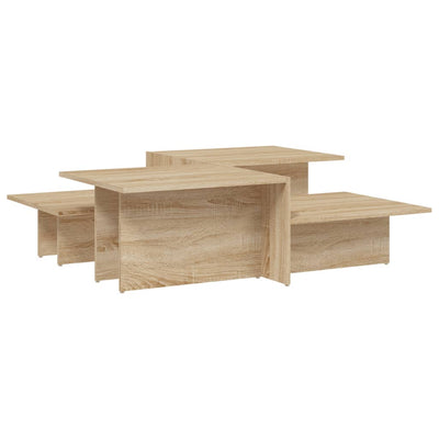 Coffee Tables 2 pcs Sonoma Oak Engineered Wood Payday Deals