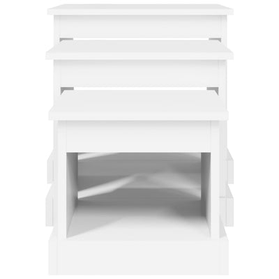 Coffee Tables 3 pcs White Engineered Wood Payday Deals