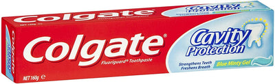 Colgate Cavity Protection Blue Minty Gel Fluoride Fresh Breath Toothpaste 160g