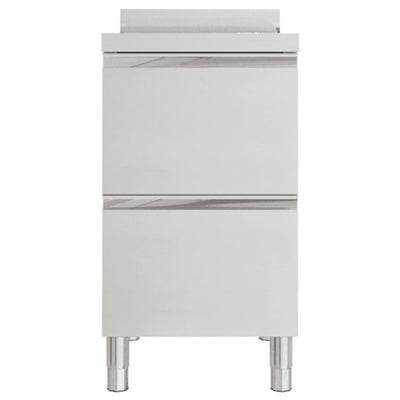 Commercial Kitchen Cabinet with 2 Drawers Stainless Steel Payday Deals