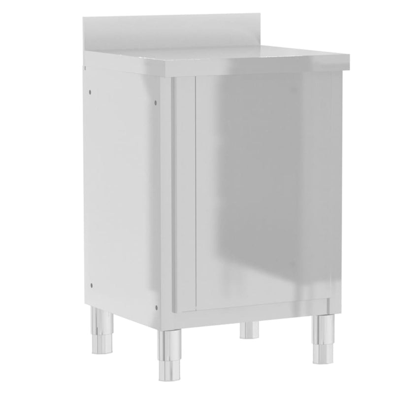 Commercial Kitchen Cabinets 3 pcs Stainless Steel Payday Deals