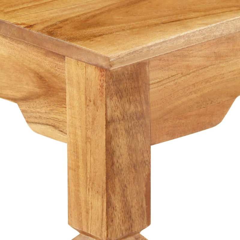 Console Table 100x40x76 cm Solid Wood Acacia Payday Deals