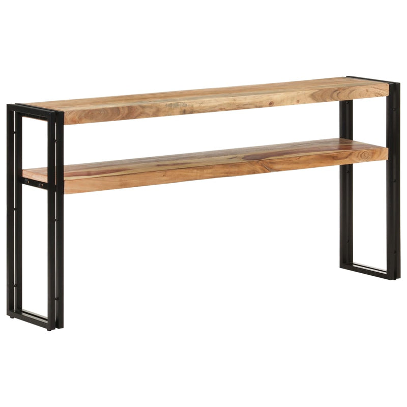 Console Table 150x30x75 cm Solid Acacia Wood Payday Deals