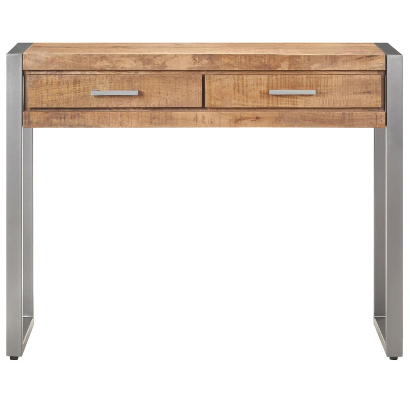 Console Table 95x35x75 cm Solid Mango Wood Payday Deals