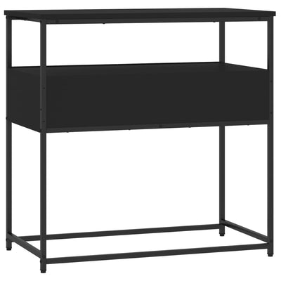 Console Table Black 75x40x75 cm Engineered Wood Payday Deals