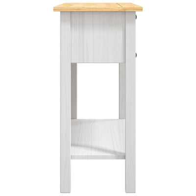 Console Table Mexican Pine Corona Range White 90x34.5x73 cm Payday Deals