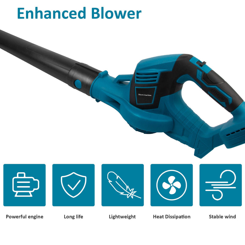 Cordless Leaf Blower Dust Tools Garden Lightweight for Makita 18V  Battery AU Payday Deals