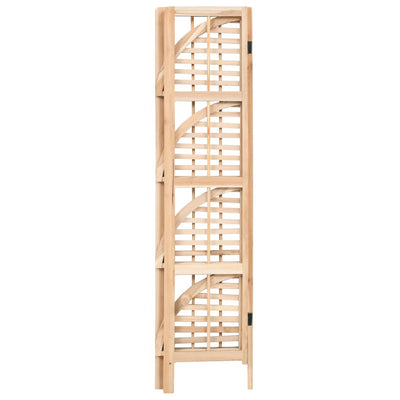 Corner Shelf Cedar Wood 27x27x110 cm Payday Deals