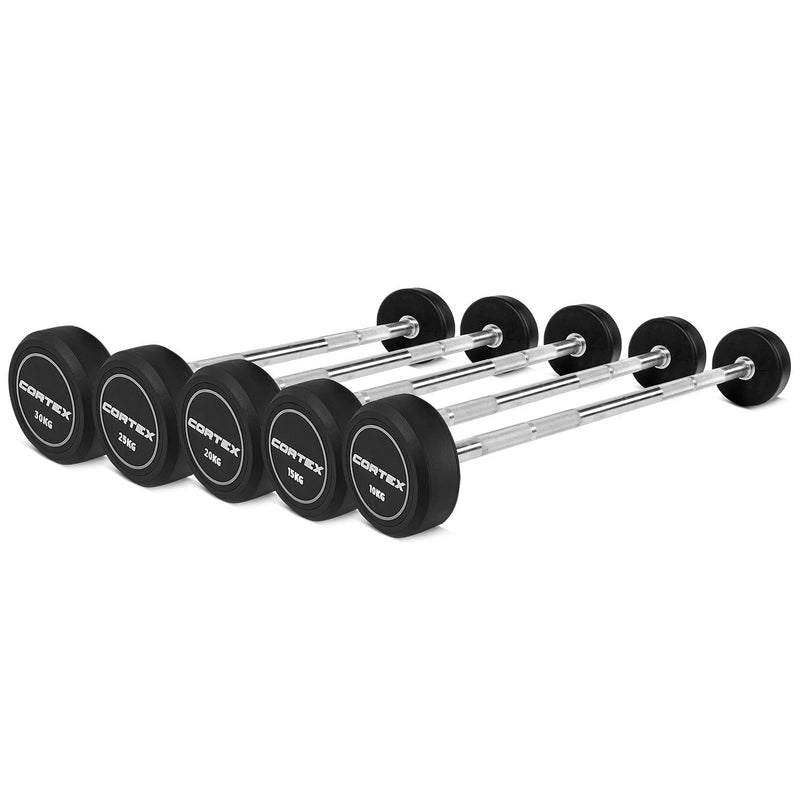 CORTEX 100kg ALPHA Series Fixed Barbell Weight Set Payday Deals