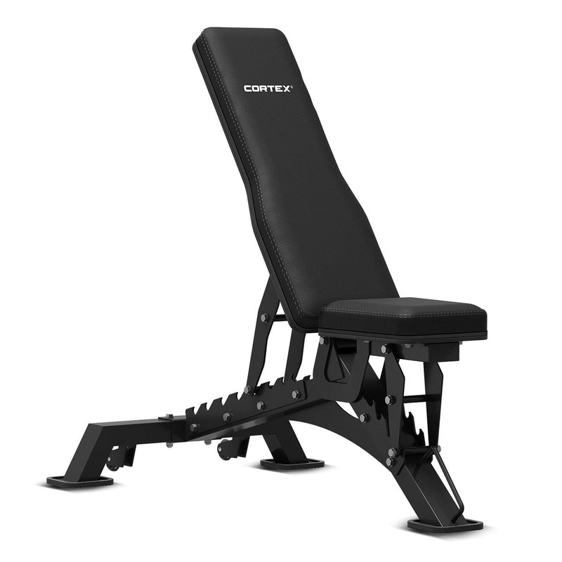 Cortex PR4 Folding Power Rack with 130kg Olympic Bumper Weight, Bar and Bench Set Payday Deals