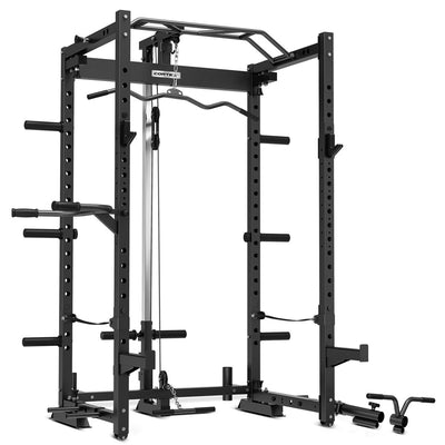 Cortex PR4 Folding Power Rack with 90kg Standard Tri-Grip Weight and Bar Set Payday Deals