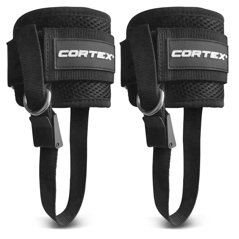 Cortex Premium Ankle Strap Cuff Cable Pulley Attachment Pair Payday Deals