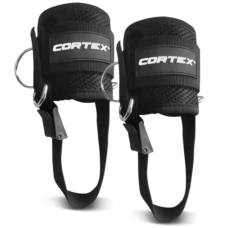 Cortex Premium Ankle Strap Cuff Cable Pulley Attachment Pair Payday Deals