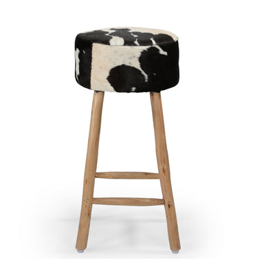 COWHIDE BAR STOOL Payday Deals