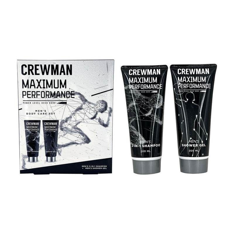 Crewman Mens 2-in-1 Shampoo 200ml and Shower Gel 200ml 2 Piece Body Care Gift Set Payday Deals