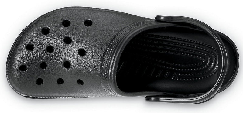 Crocs Classic Clogs Roomy Fit Sandal Clog Sandals Slides Waterproof - Black Payday Deals