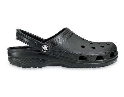 Crocs Classic Clogs Roomy Fit Sandal Clog Sandals Slides Waterproof - Black Payday Deals