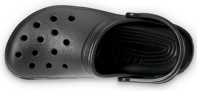 Crocs Classic Clogs Roomy Fit Sandal Clog Sandals Slides Waterproof - Black - Mens US 5/Womens US 7 Payday Deals