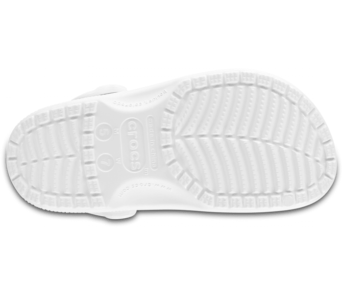 Crocs Classic Clogs Roomy Fit Sandal Clog Sandals Slides Waterproof - White Payday Deals