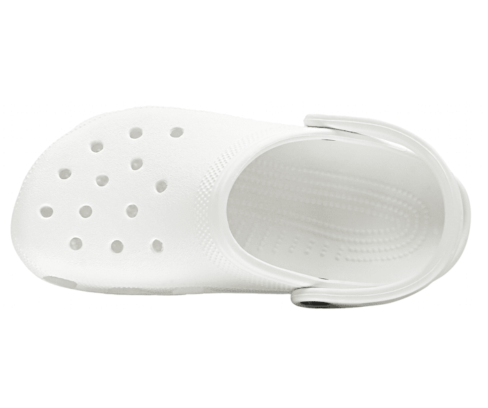 Crocs Classic Clogs Roomy Fit Sandal Clog Sandals Slides Waterproof - White Payday Deals