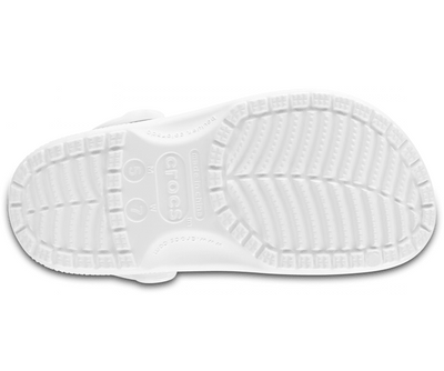Crocs Classic Clogs Roomy Fit Sandal Clog Sandals Slides Waterproof - White - Men's US5/Women's US7 Payday Deals