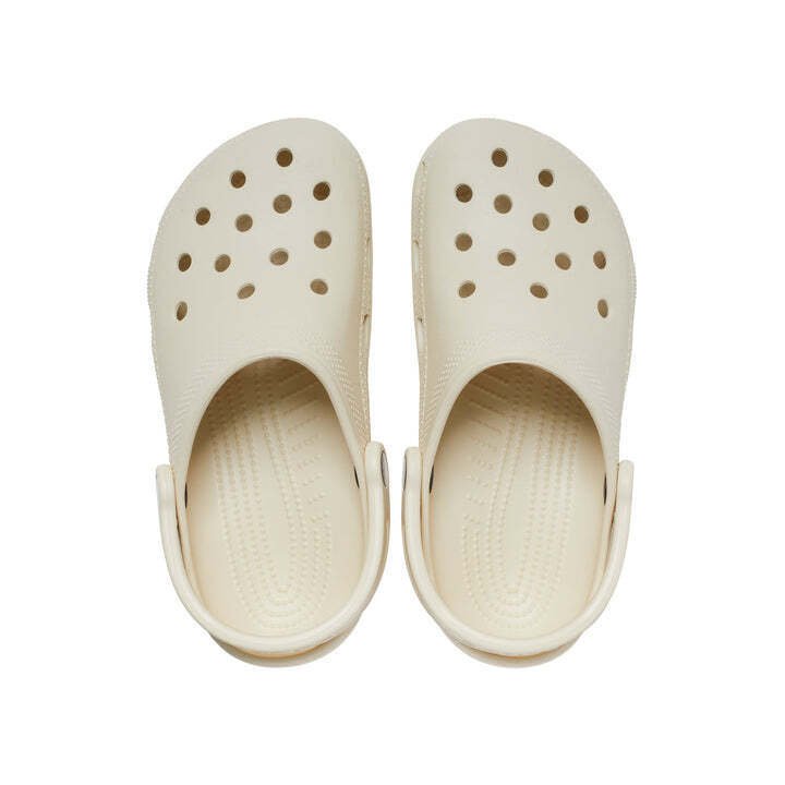 Crocs Classic Clogs Sandal Clog Sandals Slides Waterproof - Bone - Mens US 11/Womens US 13 Payday Deals