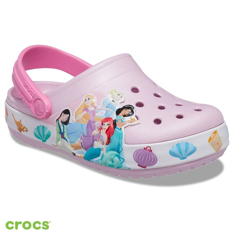 Crocs Disney Princess Light Up Clog Sandals Slip On - Pink Payday Deals