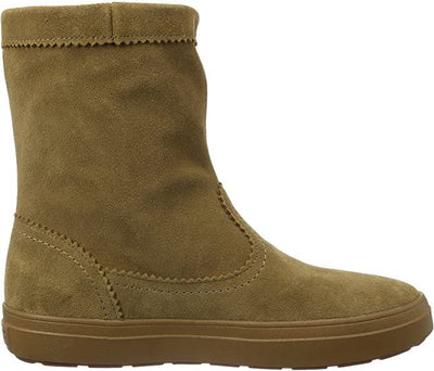 Crocs LodgePoint Women's Suede Leather Pull On Boots Ugg - Hazelnut Payday Deals
