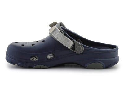 Crocs Mens Classic All Terrain Clog Breathable Slipper - Navy / Dusty Olive Payday Deals