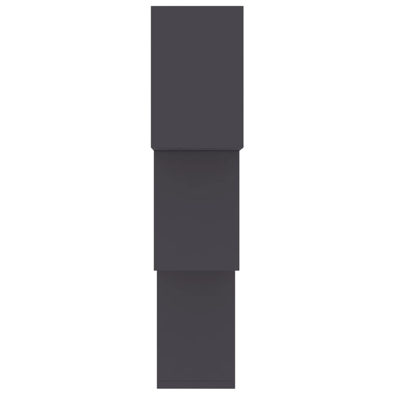 Cube Wall Shelves Grey 68x15x68 cm Engineered Wood Payday Deals