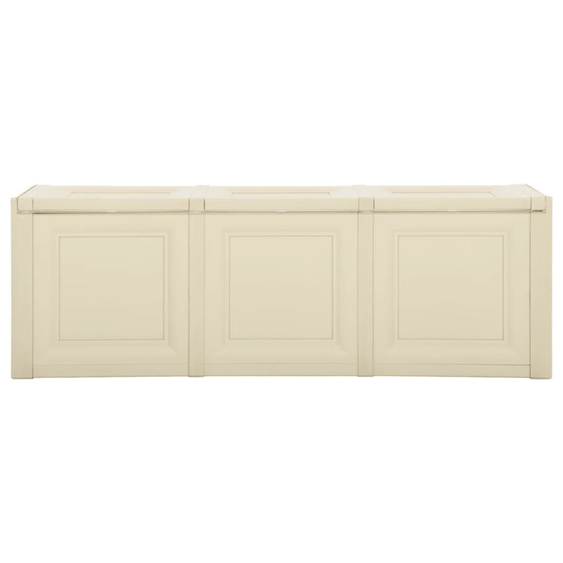 Cushion Box Angora White 125x40x42 cm 130 L Payday Deals
