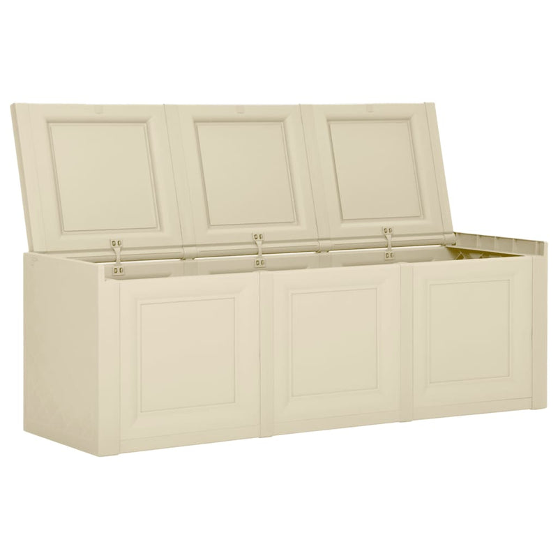 Cushion Box Angora White 125x40x42 cm 130 L Payday Deals