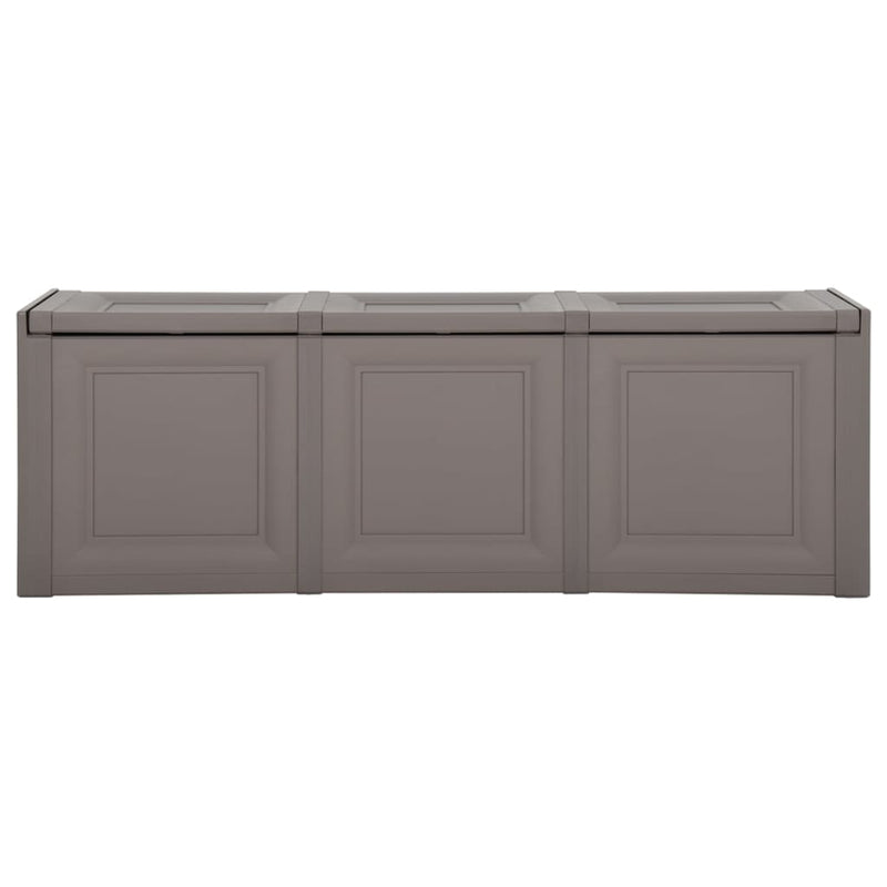 Cushion Box Grey 125x40x42 cm 130 L Payday Deals