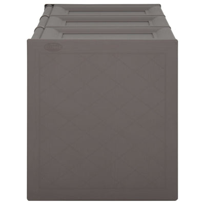 Cushion Box Grey 125x40x42 cm 130 L Payday Deals