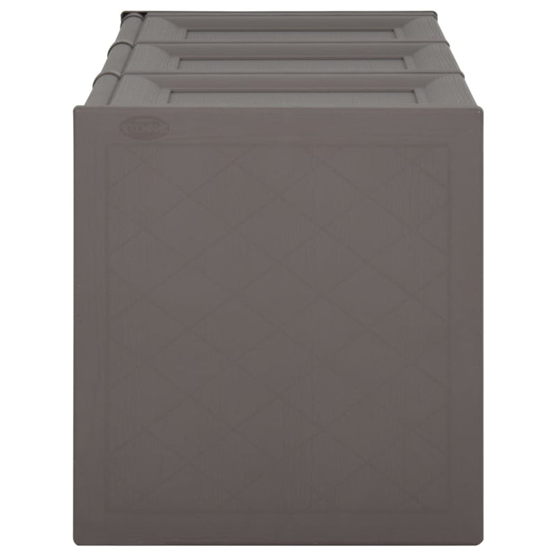 Cushion Box Grey 125x40x42 cm 130 L Payday Deals