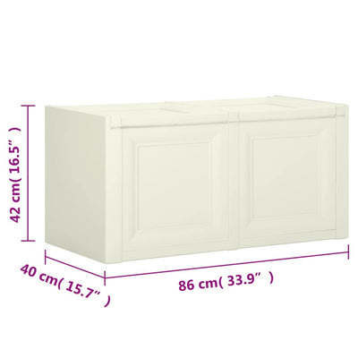 Cushion Box Vanilla Ice 86x40x42 cm 85 L Payday Deals