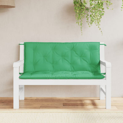 Cushion for Swing Chair Green 120 cm Fabric