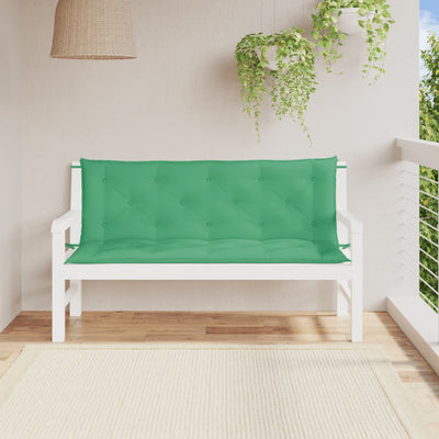 Cushion for Swing Chair Green 150 cm Fabric