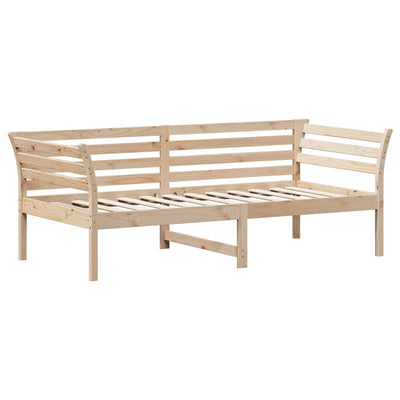 Day Bed without Mattress 90x190 cm Solid Wood Pine Payday Deals