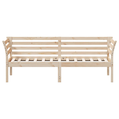 Day Bed without Mattress 90x190 cm Solid Wood Pine Payday Deals