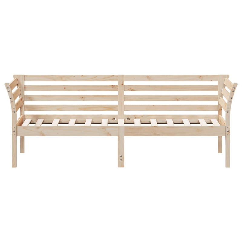Day Bed without Mattress 90x190 cm Solid Wood Pine Payday Deals