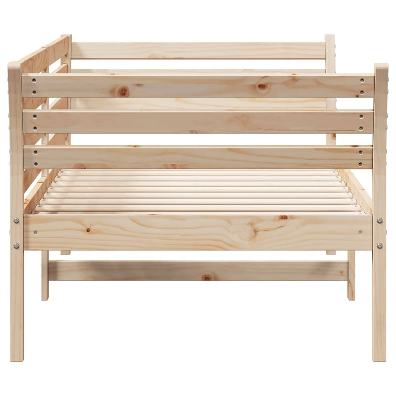Day Bed without Mattress 90x190 cm Solid Wood Pine Payday Deals