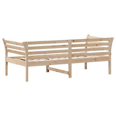 Day Bed without Mattress 90x190 cm Solid Wood Pine Payday Deals